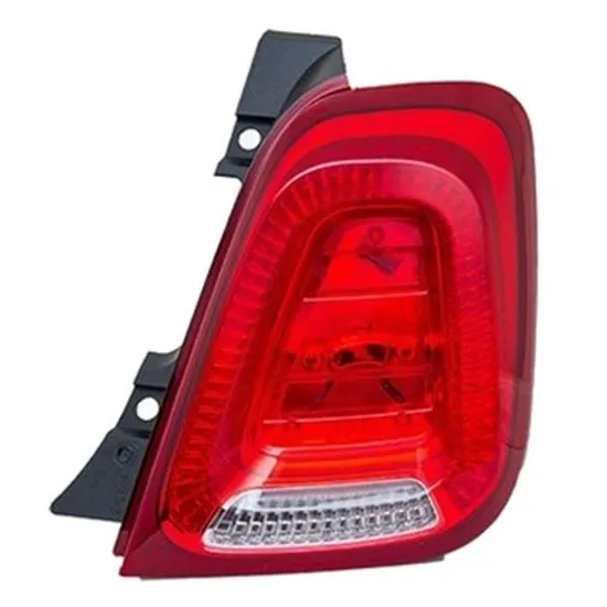 Stop Spate FIAT 500 2007-> Lampa stop spate CABRIO (cu bandou pentru vopsit) (TYC) DREAPTA Perioada 2015 2016 2017 2018 2019 2020 2021