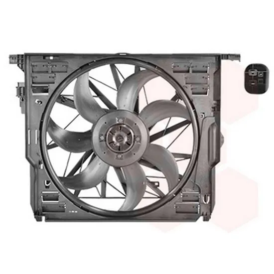 Ventilator Motor BMW 7 F01 2008->2015 Electroventilator complet benzina/diesel 3 PIN Perioada 2008 2009 2010 2011 2012 2013 2014 2015