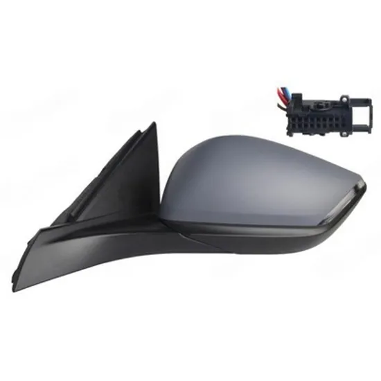 Oglinda PEUGEOT 308 3 2021-> Oglinda exterioara electrica cu incalzire pentru vopsit (cu semnal LED) (6 PIN) STANGA Perioada 2021 2022 2023 2024 2025