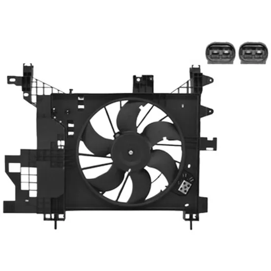 Ventilator motor DACIA DUSTER 2010->2018 1.5 dCi 79KW 107CP , pentru motor K9K 896 perioada 2010 2011 2012 2013 2014 2015 2016 2017 2018