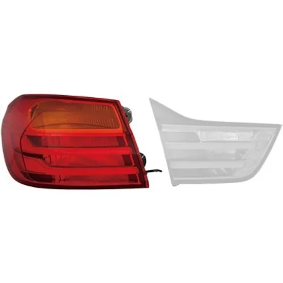 Lampa stop spate stanga BMW 4 Coupe F32; F82 2013-> perioada 2013 2014 2015 2016 2017 , semnal galben, cu lumina LED, exterior