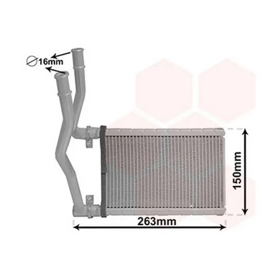 Radiator Incalzire SUZUKI SWIFT 3 2005->2010 Calorifer BR 123x207x26 Perioada 2005 2006 2007 2008 2009 2010 2011