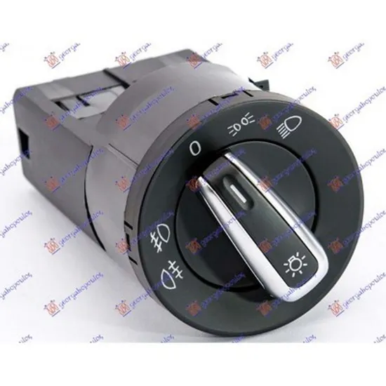 Bloc Lumini VW POLO 9N 2001->2012 Comutator far cromat 17 pini Perioada 2001 2002 2003 2004 2005 2006 2007 2008