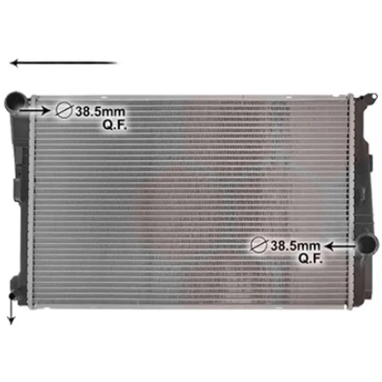 Radiator apa BMW X4 F26 2014->2018 xDrive 35 d 230KW 313CP , pentru motor N57 D30 B perioada 2014 2015,2016,2017 2018